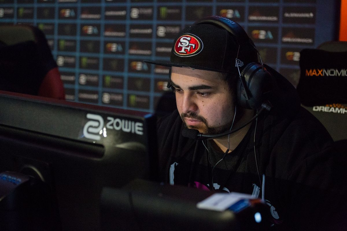 Silent in CS:GO competitive action